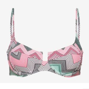Sunseeker Australia Grand Geo Underwire Bikini Top Size 10